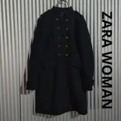 ZARAWOMAN ザラ ナポレオンジャケット コート フロントダブルボタン М