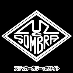 送料0★20cm【LUZeSOMBRA】ルースイソンブラ-ダイヤ型★　サッカー・フットサルステッカー(2)