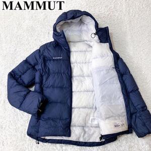 美品 希少 XL MAMMUT マムート Meron In Hooded メロンインフーデッド 900フィル ダウンジャケット 極暖 軽量 大きいサイズ メンズ