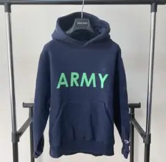 Champion ARMY パーカー ネイビー