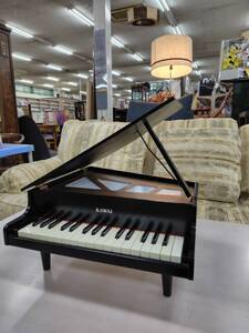 中古　KAWAI ミニグランドピアノ (黒)　32鍵