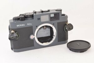 ★美品★ Voigtlander フォクトレンダー BESSA R2A ボディ グレー 2411086