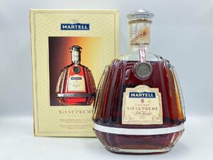 ST【同梱不可】 MARTELL マーテル XO スプリーム 箱有 1000ml 40% 未開栓 古酒 Z058546