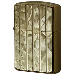 Zippo ジッポライター アーマー ウェーブカット 両面加工 彫刻 金メッキ ARMOR Wave Cut 162GWCA プレゼント 贈り物 男性 女性 シンプル