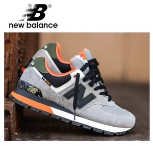 ☆海外限定☆New Balance 574 Rugged Grey/Black (約27.5cm)