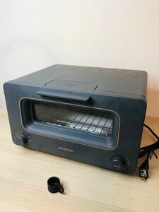 ☆ バルミューダ BALMUDA The Toaster スチームトースター チャコールグレー 2022年製 オーブン K05A-CG 通電確認済み