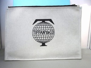 TIFFANY　フラットポーチバッグ　Lサイズ　箱、袋付き