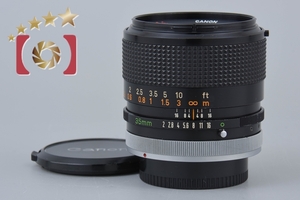 【中古】Canon キヤノン FD 35mm f/2 S.S.C. 前期