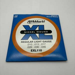 未使用 ダダリオ D`Addario EXL110 ギター弦 .010-.046 XL Nickel WOUND