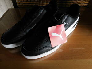 未使用 PUMA プーマ スニーカー MMS コート レジェンド Puma Bmw Mms Court Legend ブラック 27.5cm