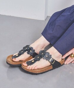 UNITED ARROWS 別注 BIRKENSTOCK GIZEH FLW ユナイテッドアローズ ビルケンシュトック ギゼ フラワー ブラック サイズ36 新品