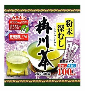 のむらの茶園 粉末深むし掛川茶スティック 50g(100本)