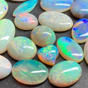 1円〜!!遊色効果!!☆天然オパールおまとめ101ct☆f 約20.2g ルース 裸石 宝石 ジュエリー jewelry opal w5マ23