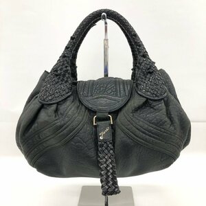 FENDI　フェンディ　レザー　ハンドバッグ　8BR589-RQ1　109-2415【CFAH6032】