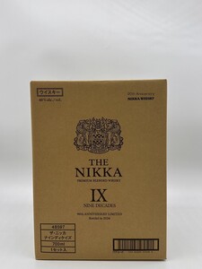 【希少】新品 未開封 NIKKA（ニッカ）ザ ニッカ ナインディケイズ 90周年記念ボトル 48％ 700ml