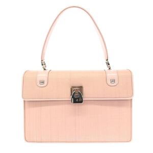 ◆COMTESSE コンテス ハンドバッグ◆ ピンク ホースヘア レディース bag 鞄