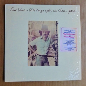 PAUL SIMON「STILL CRAZY AFTER ALL THESE YEARS」米ORIG [初回PC規格] ステッカー有シュリンク美品