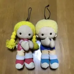 サンリオ　パティー＆ジミー ぬいぐるみ　レトロ　当時物