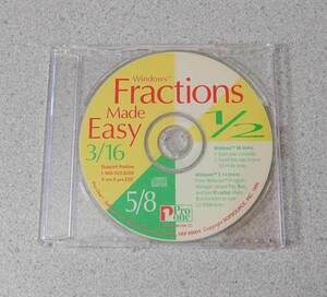 Windows Fractions Made Easy 1/2