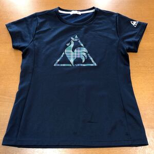 ＊le coq sportif＊ 半袖Tシャツ ネイビーM USED＊