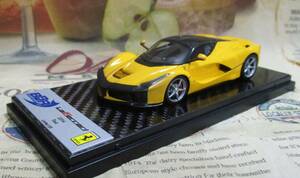 ★超レア絶版*世界5台*BBR*1/43*Ferrari LaFerrari Test 2014 イエロー*フェラーリ≠MR