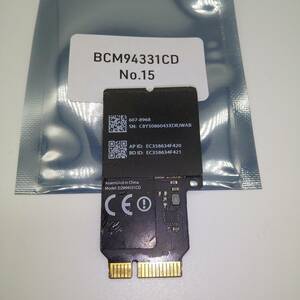 検品済 BCM94331CD 802.11 a/b/g/n BT4.0 #15