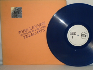 JOHN　LENNON/TELECASTS（TMOQ）BLUE-COLOR　LP