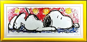 （人気作！）★トム・エバハート★Tom Everhart★NO WAY OUT★リトグラフ★版画作品★スヌーピー★ピーナッツ★大判★