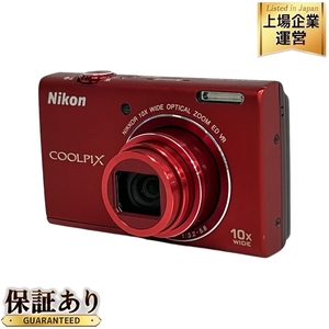 NIKON COOLPIX S6200 コンパクト デジタル カメラ コンデジ ニコン 中古 S9216094