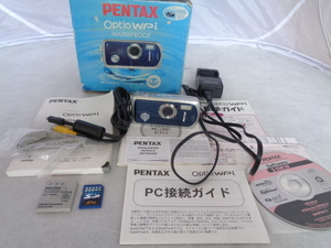 PENTAX OPtio WPi ペンタックス 防水デジタルカメラ WATERPROOF 付属品付