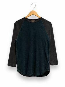 RRL ダブルアールエル Indigo Raglan Sleeves L/S Tee インディゴ ラグラン ロンT XSサイズ Ralph Lauren ラルフローレン