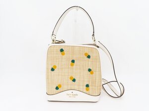 ◇美品【Kate Spade ケイト・スペード】ダーシー パイナップル 2WAYハンドバッグ K7288