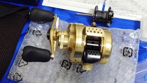 【美品】シマノ 21カルカッタコンクエスト101 Left KDWオフセットクラッチ＆Availマイクロキャストスプール付き SHIMANO CALCUTTA CONQUEST