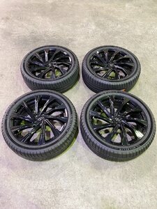 GRスポーツ　80ハリアー　20インチタイヤホイール　4本セット　20×7.5+36　ミシュラン　245/45R20