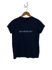 GIVENCHY◆Tシャツ/XS/コットン/BLK/プリント/BW707Y3Z5W