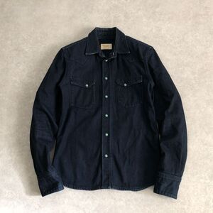 美品●Nudie Jeans●デニム ウエスタン シャツ●ヌーディージーンズ