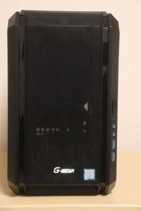 PCケース　mini itx G-GEAR 小型PCケース ATX電源ユニット対応　