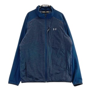 【1円】UNDER ARMOUR アンダーアーマー 中綿ジャケット ネイビー系 XL [240101332709]