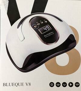 【1円出品】BLUEQUE V8 ジェルネイルライト Professional Nail Lamp