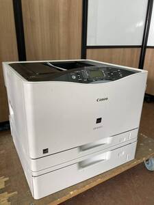 【福岡出品】カラーレーザープリンタ　Canon　LBP843Ci　A4 A3 B4　550枚オプションカセット付き 総印刷枚数:117682枚 中古 動作OK 013762