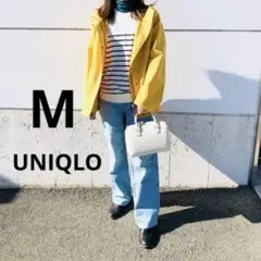 UNIQLO ユニクロ ユーティリティパーカ 撥水加工 フード付 イエロー M