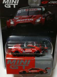 MINI GT 1/64 日産 GT-R Nismo GT500 NISMO SUPER GTシリーズ 2021 ＃23 MOTUL AUTECH GT-R 左ハンドル MGT00595