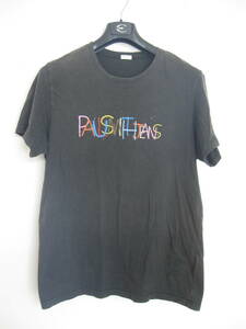 327. ポールスミス Paul Smith 半袖Ｔシャツ Mサイズ ブラック黒色系 ロゴ入り 夏の海 キャンプにも おしゃれ　同梱可能