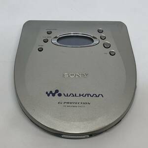 ●ソニー D-E777 CDウォークマン SONY シルバー ポータブル CD プレーヤー 音楽 再生 持ち運び コンパクトプレーヤー DISCMAN N703