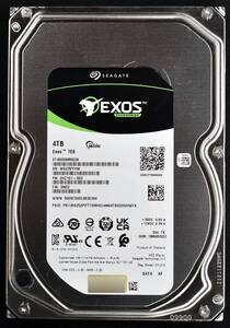 1円スタート Seagate Exos 7E8 SATA ST4000NM002A 512e 4TB SATA600 FW:SN02 2019年製 Cristal DiscInfo 正常 使用時間:16375H (管:PCH91-E