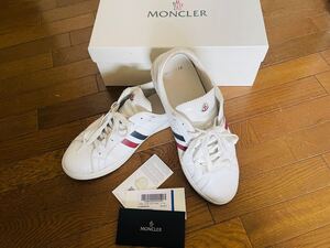 モンクレール　スニーカー　モナコ　43 1/2 ホワイト　白　メンズ　MONCLER