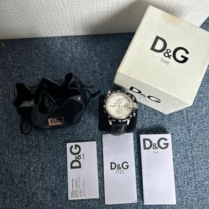 DOLCE&GABBANA D&G WATCHドルチェ&ガッバーナ ドルガバ ウォッチ 腕時計 メンズ 中古現状品 240530k02