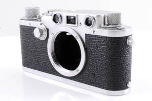 レア フラットダイヤル【美品 保障付 動作確認済】Leica IIIF Rangefinder ライカ レンジファインダー フィルムカメラ S/N544xxx #Q8197