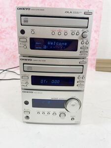 【ジャンク】ONKYO オンキョー CDR-201A/C-701A/R-801A