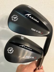 ☆美品！アキラプロダクツAKIRA ツアーウェッジ4 TOUR WEDGE IV 50度56度 AW SW 2本セット N.S.PRO MODUS3 TOUR 105 人気のSフレックス☆